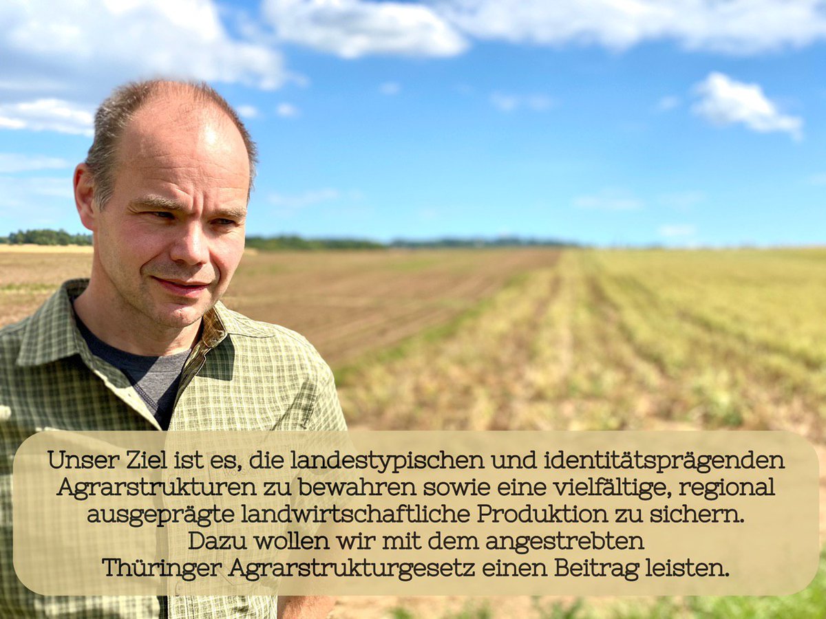 Es wird Zeit für ein #Agrarstrukturgesetz. In #Thüringen werden wir das angehen und damit durchaus Neuland betreten. Die aktuelle Lage zeigt, dass wir ein solches Gesetz brauchen. @TMIL_Thueringen 
n-tv.de/regionales/thu…