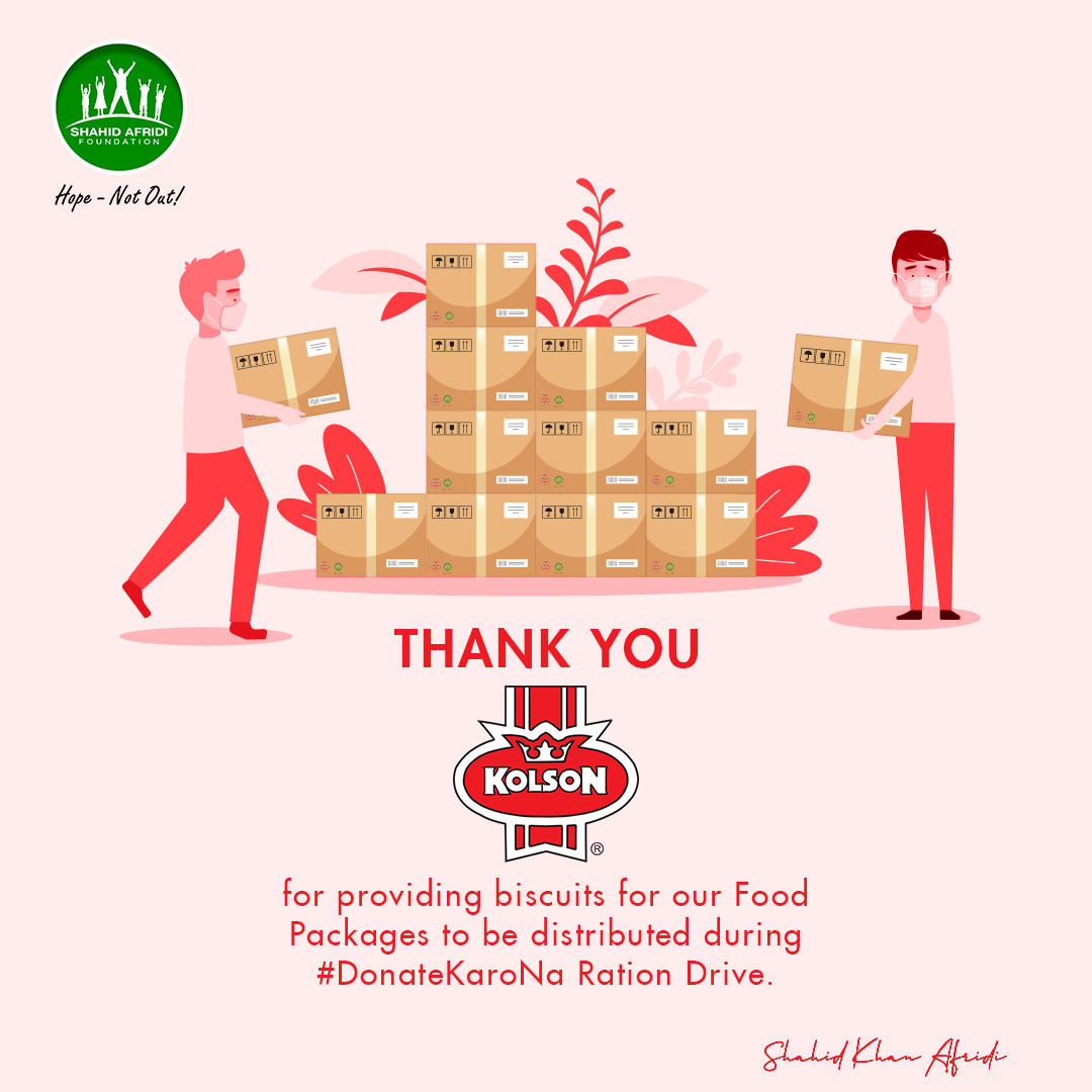 SAFoundationN's tweet photo. Support from #Kolson has been vital for our ongoing #SAF #DonateKaroNa Ration Drive, as they have provided biscuits to be added to our ration bags, handed out to underprivileged households across the nation.
Ensuring #HopeNotOut during #Covid19 #Quarantine
https://t.co/4jI8bUhJ9b https://t.co/aRGTuxFWQ6