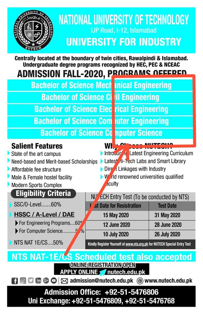 aemtayyabm's tweet photo. کم از کم نام ہی تبدیل کر لیں 
National University of Engineering 
نام رکھ لیں۔
 نیشنل ٹیکنالوجی یونیورسٹی میں بھی PECMAFIA  کا راج کیوں؟
#NUTech_NeedAttention_COAS 
@OfficialDGISPR
@Shafqat_Mahmood 
@ImranKhanPTI 
@fawadchaudhry https://t.co/HpKhlSpuRM