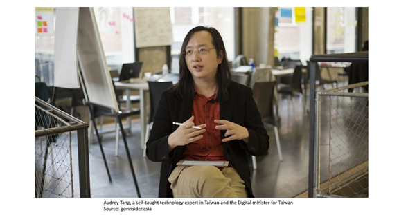  #Audrey is a transgender and has been described as one of the "Ten greats of Taiwanese computing personalities". In August 2016, she was invited to join the  #Taiwan Executive Yuan as a minister without a portfolio, making her the first transgender official...
