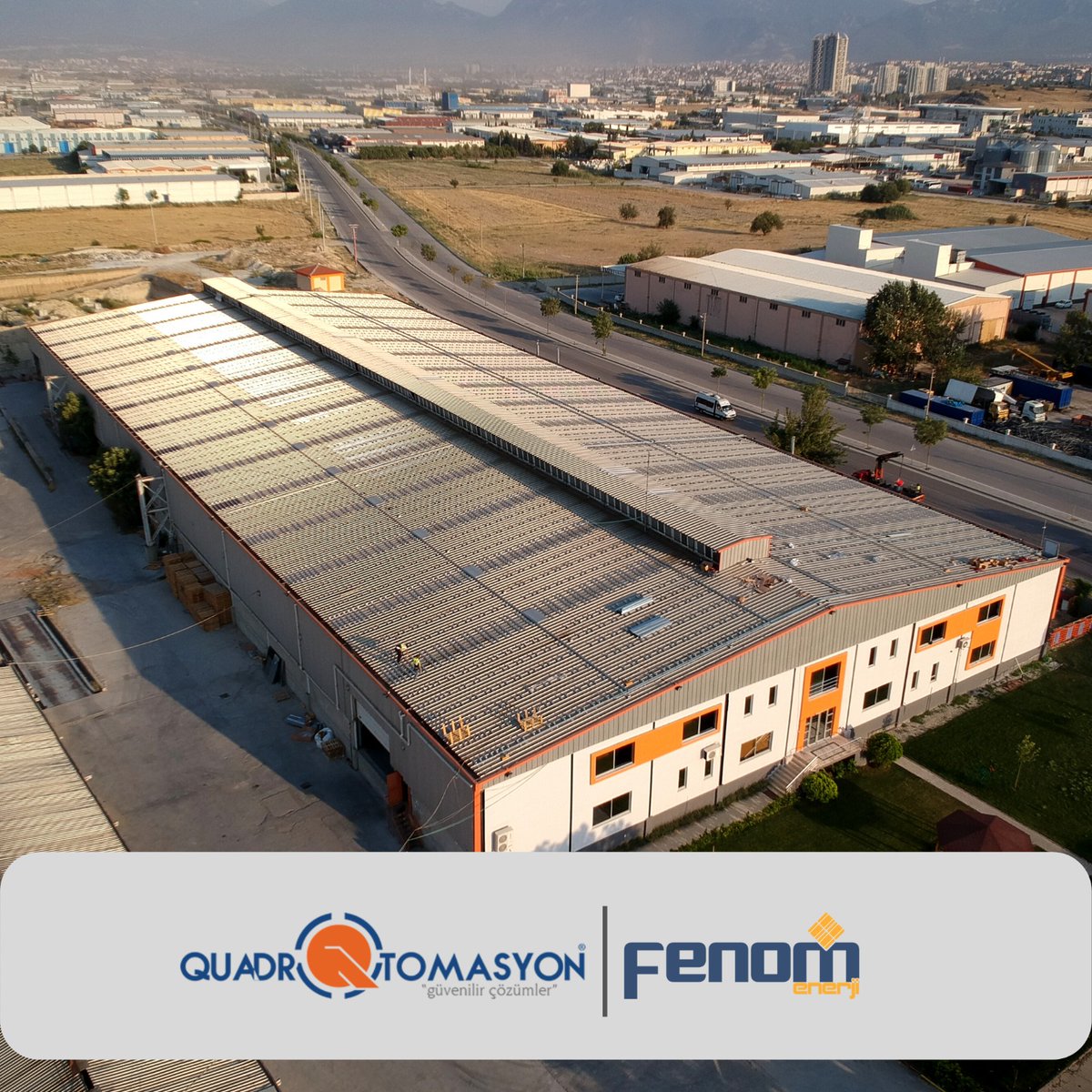 FenomEnerji's tweet photo. 853,12 kWp Sena Kablo GES projemizin konstrüksiyon montajı tamamlandı.⁣⁣ https://t.co/Nmm0pPgdpz