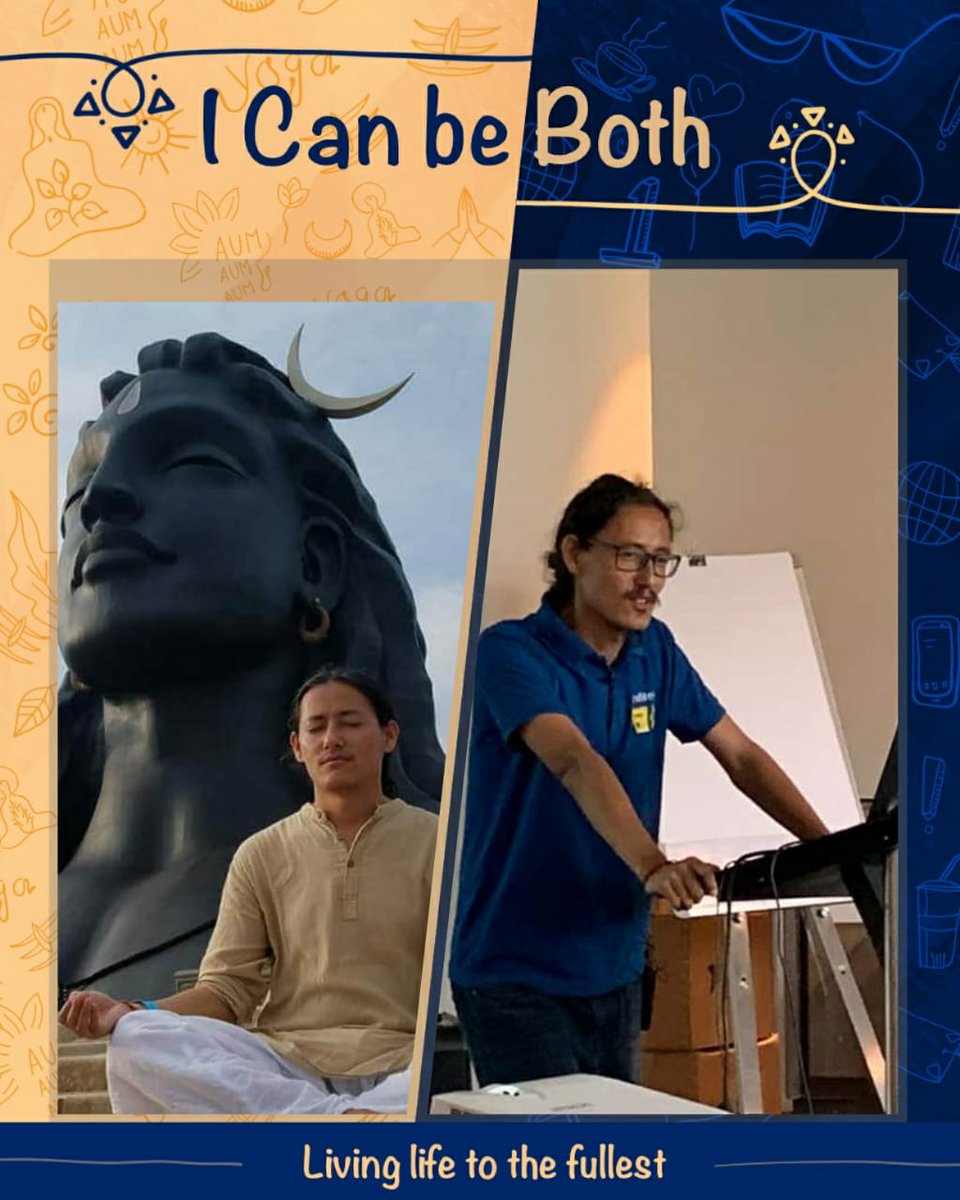 #StillAndExuberant Yoga is not a disability. It is a phenomenal empowerment. It makes me more active and exuberant. I can do yoga, I can be a player #ICanBeBoth

Try Inner Engineering Online now. 

English: bit.ly/IEO-APT
Telugu: bit.ly/ieo-Tel