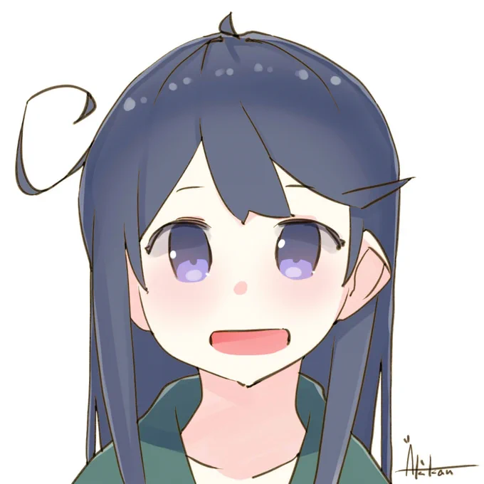 9000人突破記念に描いたアイコン風七駆!
#艦これ #漣 #曙 #朧 #潮 