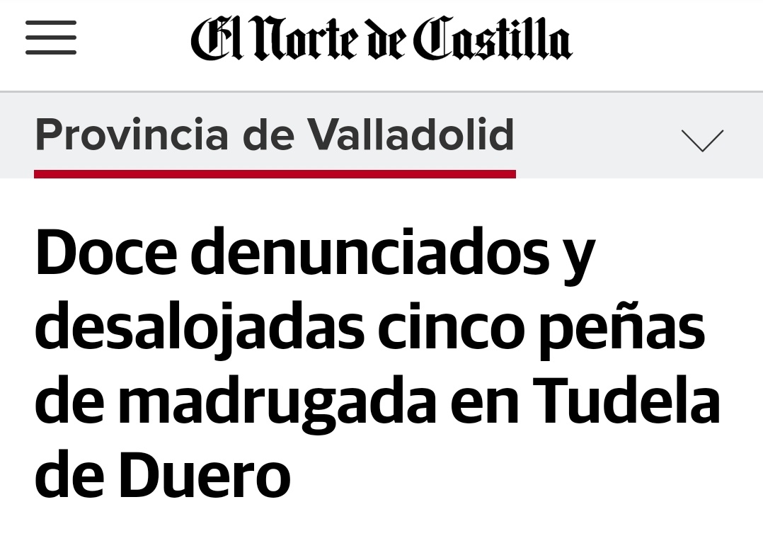 nachorosell's tweet photo. Un saludo a los que habéis hecho fiestas en las peñas de #TudeladeDuero, y a los 12 denunciados. 😡

Por poner en riesgo a más de 15 personas (infracción grave) la multa va de 3.000 a 60.000€. Si más de 150 personas (muy grave), va de 60.000 a 600.000€.

¡FELIZ RESACA! 👍🏻 https://t.co/dfpkr28DqO