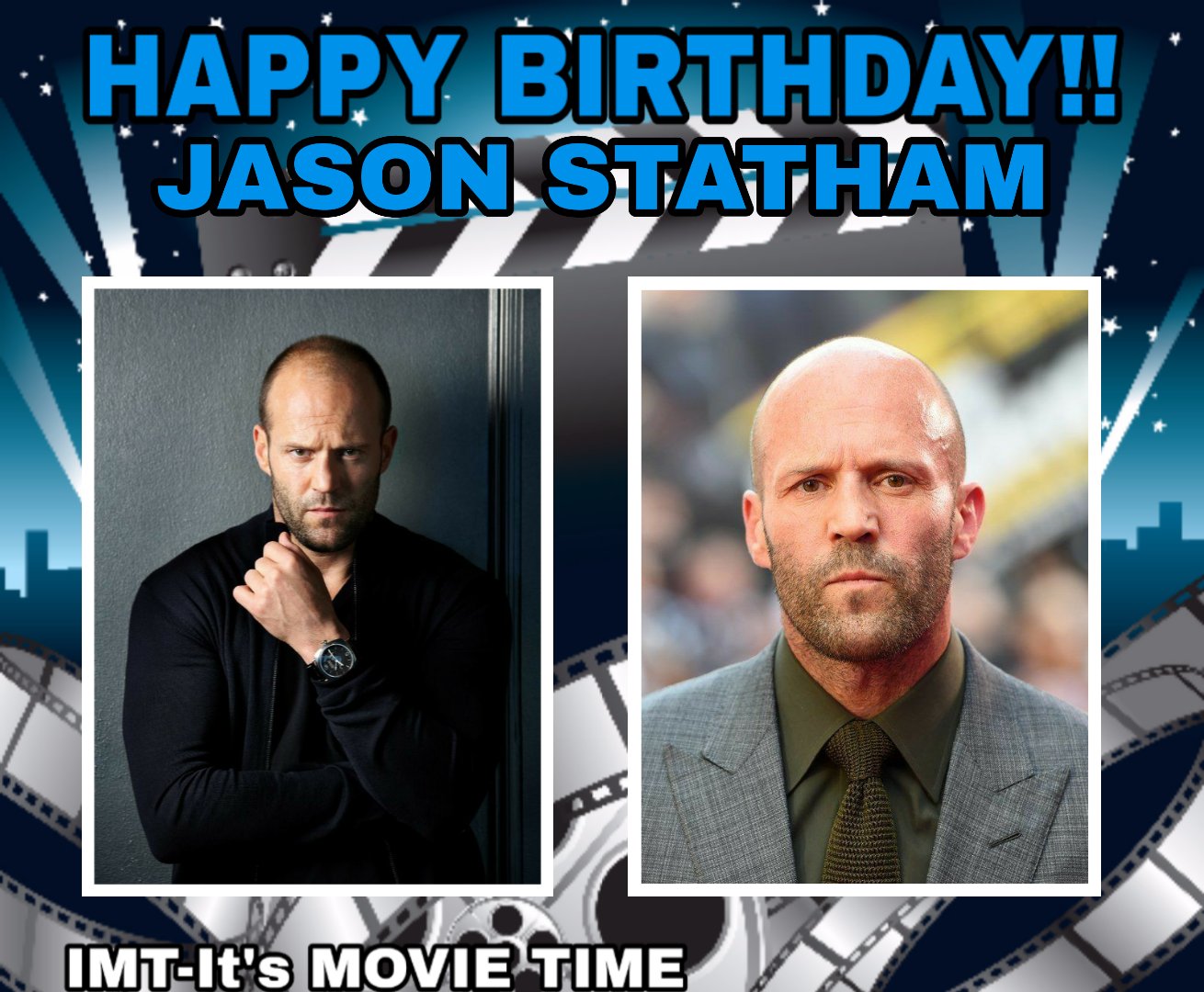 Happy Birthday to Jason Statham! He is celebrating 53 years. 
