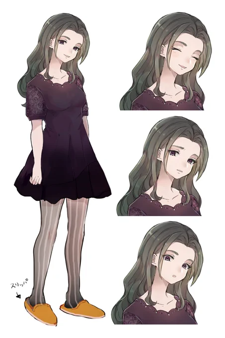 TRPG用に作った女キャラ【CoC:キルキルイキル】 