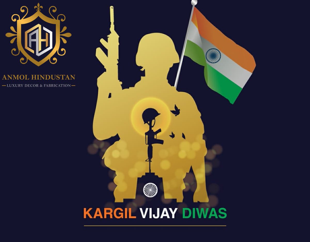 AnmolHindustan's tweet photo. We salute the brave soldiers who fought against all odds to uphold the honor &amp; integrity of the nation. Your courage will forever inspire us. Your sacrifices shall never be forgotten. Jai Hind 🇮🇳 #KargilVijayDiwas2020 #KargilVijayDiwas #Kargil #kargilheros #KargilVijayDivas https://t.co/DjWX4v1Pan