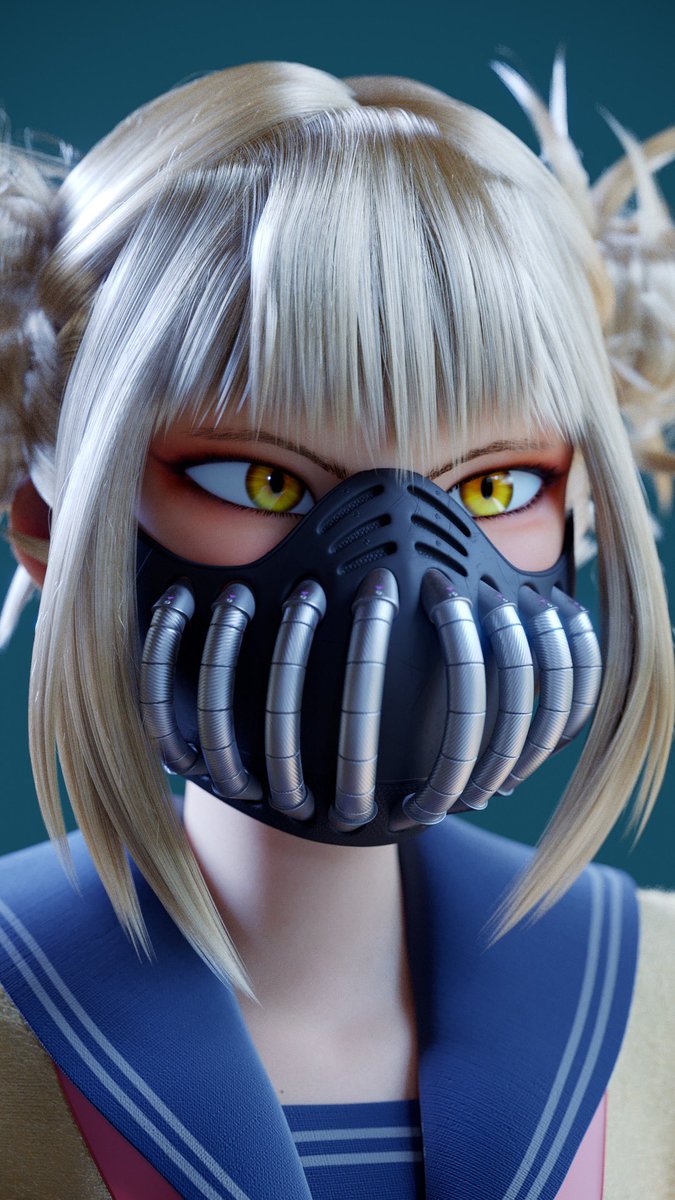 Hannu Twitter: "Stayed up late and worked on Togas mask yesterday. 😴 I'm to keep things more simple compared to Ochacos suit. #HimikoToga #toga #MHA #BNHA https://t.co/Gx1BZkSWSm" / Twitter