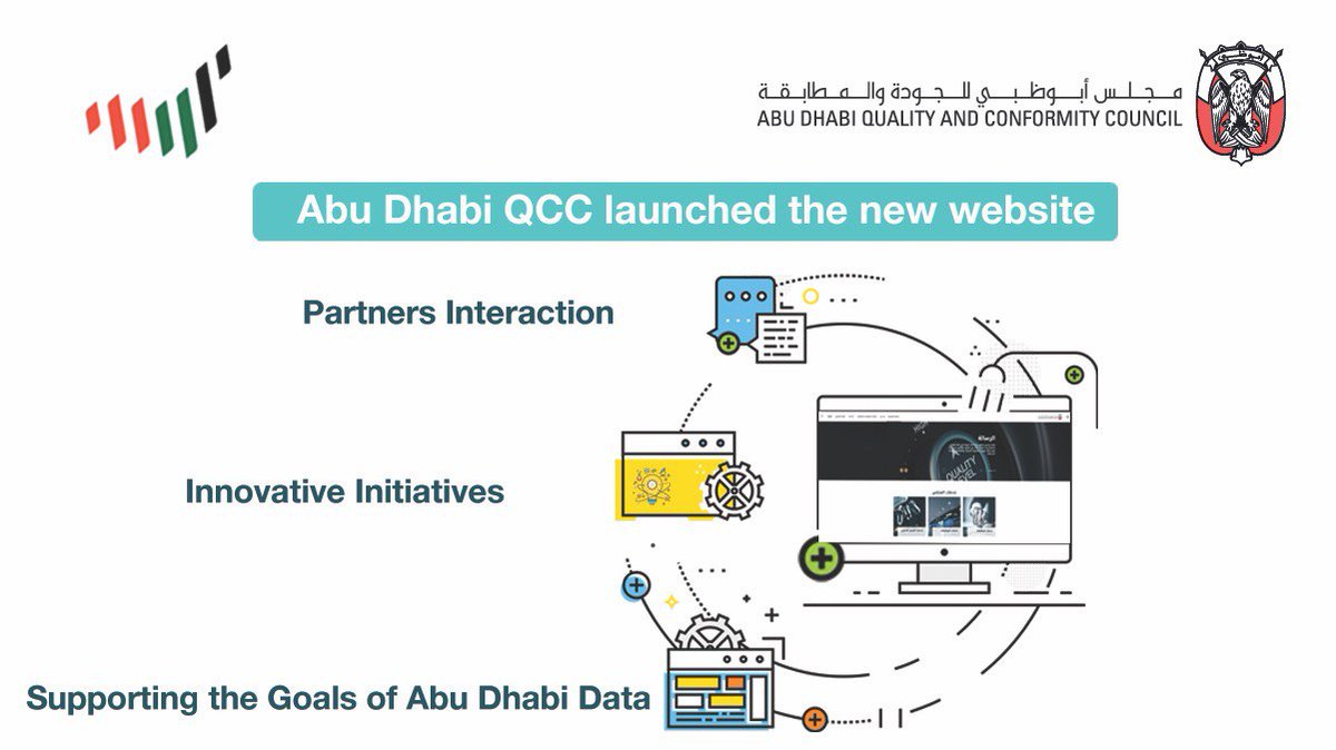 QCCAbuDhabi's tweet photo. #QCC launched the newest version of their website to provide all online services according to the highest technical standards to accelerate the digital transformation and support #AbuDhabi data management program. 

Visit https://t.co/KPdFWMMkWH 
#Services #Parterns #UAE https://t.co/EP6hSw5VuF