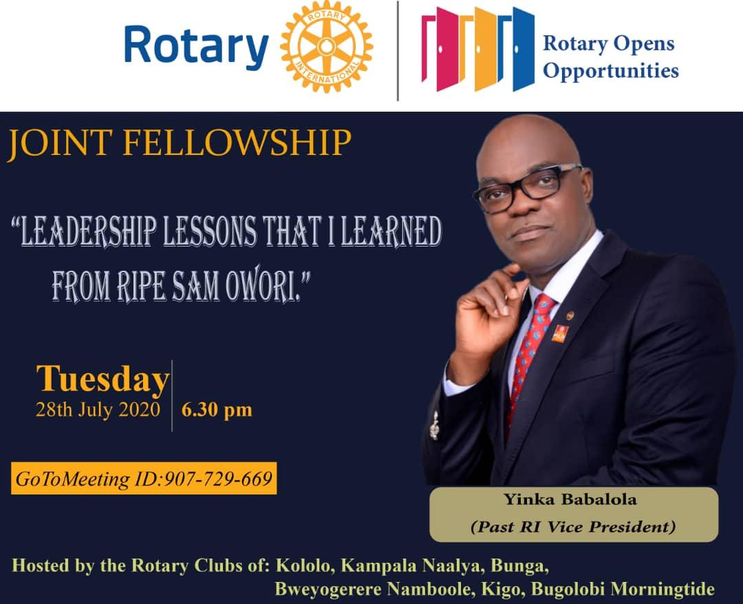 Rotary Kololo tweet media