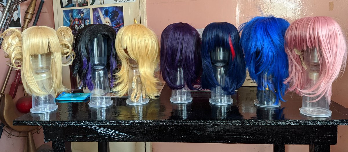 gchancosplay's tweet photo. My DIY wig stands actually works! Still working on adding styrofoam but for a trial run they're a success! 👌
Making 15 more to free up drawer space and let my other dogs breath too 😁
#cosplay #Wig #DIY #wigstand https://t.co/PJHHWHghS8
