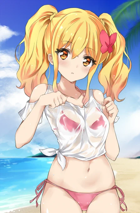 虹野ゆめと海行きたい 