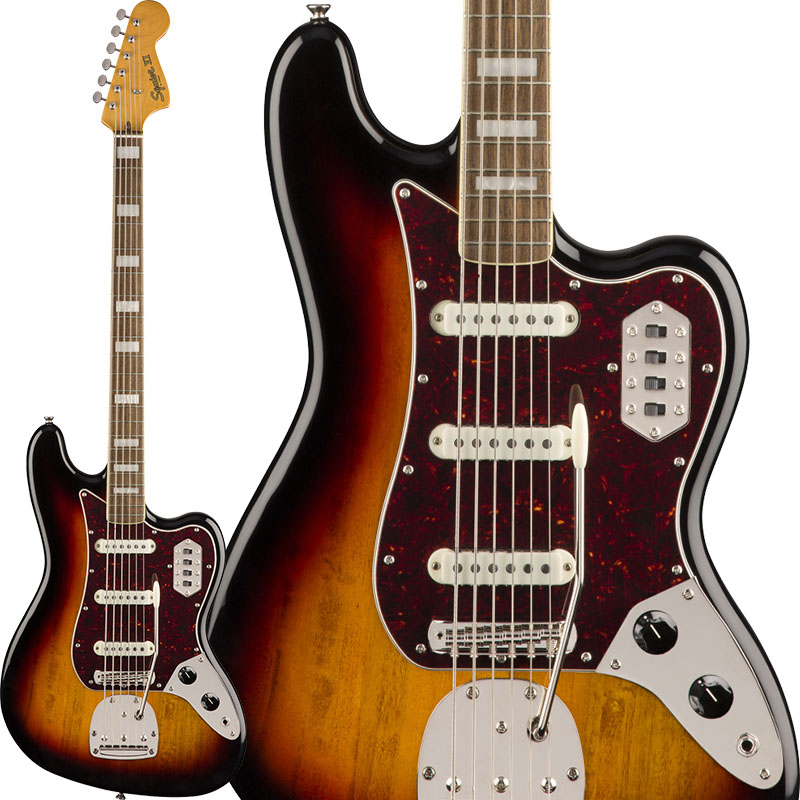 grandeybass_tyo's tweet photo. 【入荷情報】
常に品薄状態の続く #Squie「Bass VI」が待望の再入荷!
バリトンギター=ギターチューニング6弦ベースの元祖ともいえるこの仕様、#Fender 現行ではこのモデルのみなんです!
音、弾き心地ともに「ギターとベースの中間」な個性派モデル、ぜひお試しあれ!
https://t.co/lI8ZZESZJJ https://t.co/3DVG4igQjC