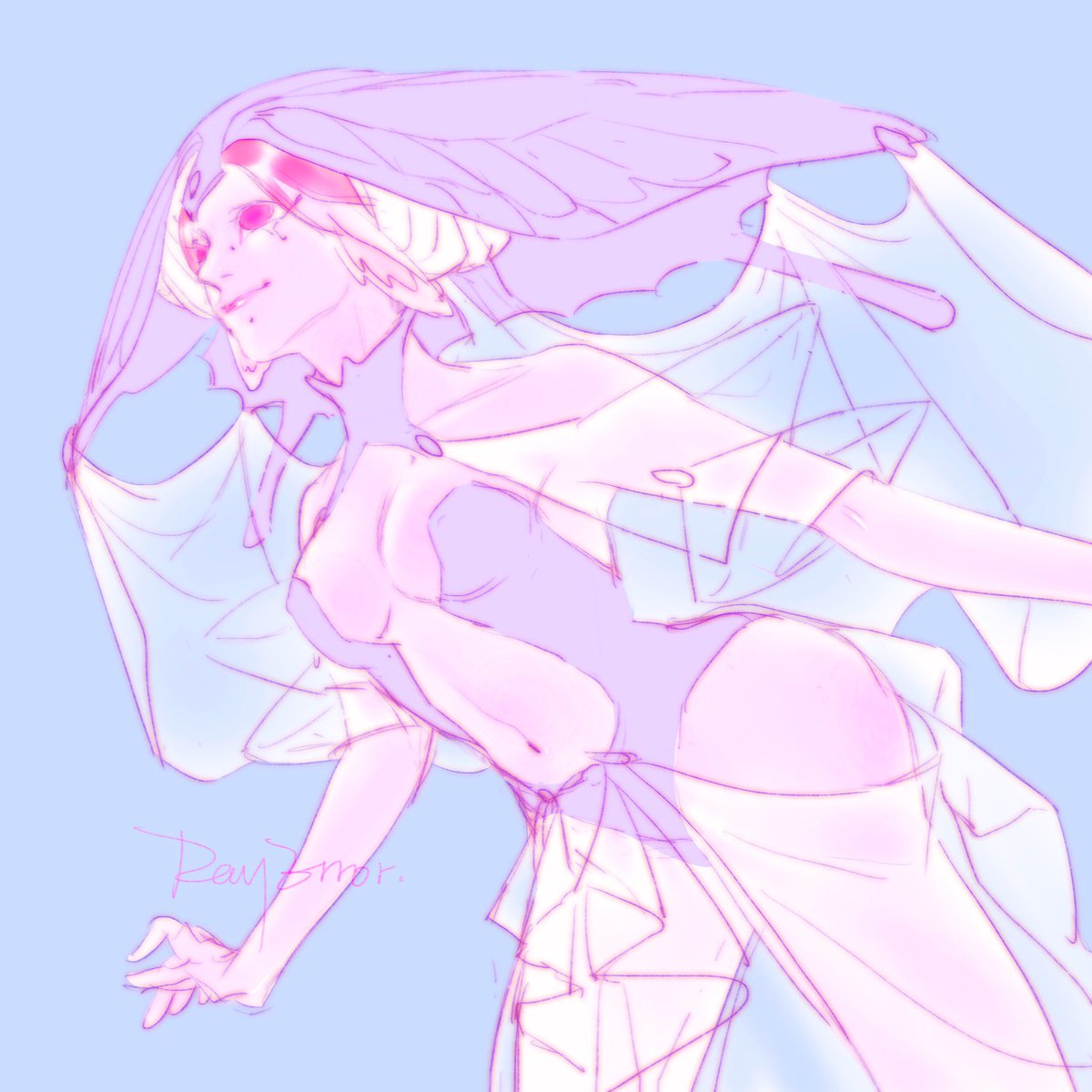 YRayError's tweet photo. #絵を彩度100にすると超派手
玩饱和度tag平衡一下！
我画画一直都没什么颜色，高饱色果然适应不能orz https://t.co/YhNrGDsL1v