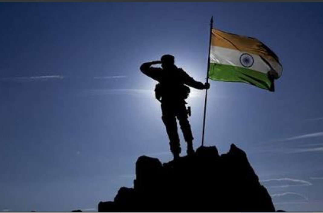 ABHINANDA_77's tweet photo. "If death strikes before I prove my blood, I swear I'll kill death" - Lieutenant Manoj Kumar Pandey

A soldier fights not because he hates what is in front of him but because he loves what's behind him.. 

"Happy 21st Kargil Vijay Diwas"
SALUTE TO ALL THE SOLDIERS🇮🇳🇮🇳 https://t.co/Za6cyinKt2