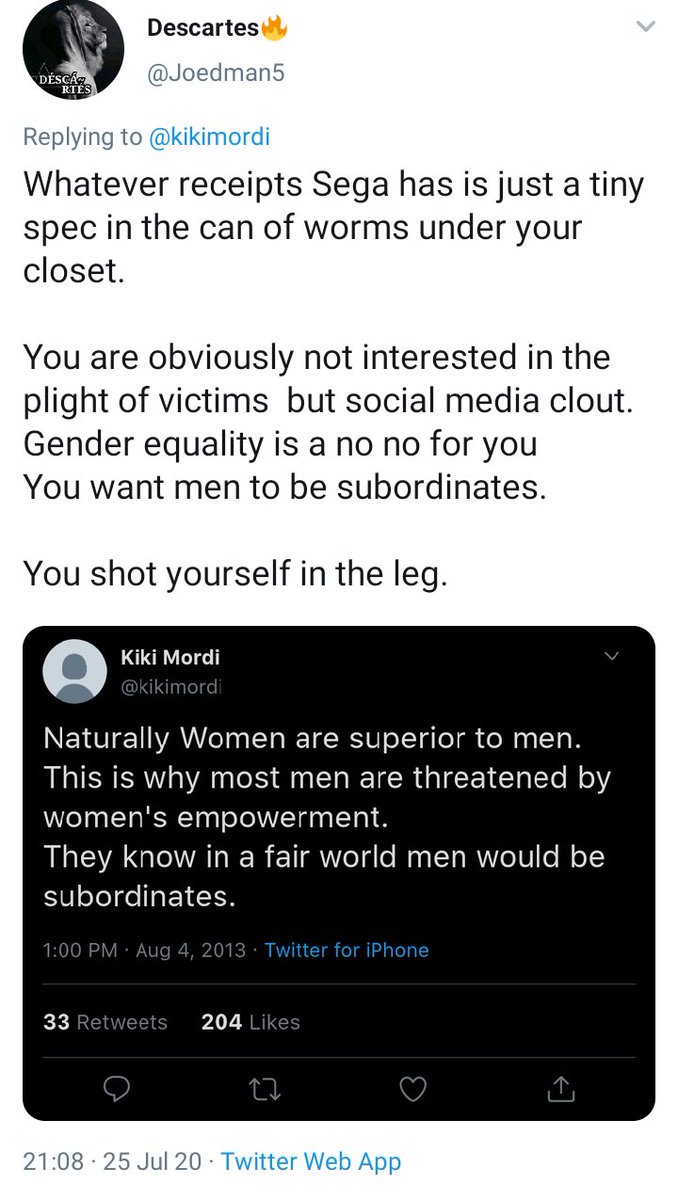 This account was created in June and in just one month, he has posted five different doctored screenshots:  https://twitter.com/Joedman5/...