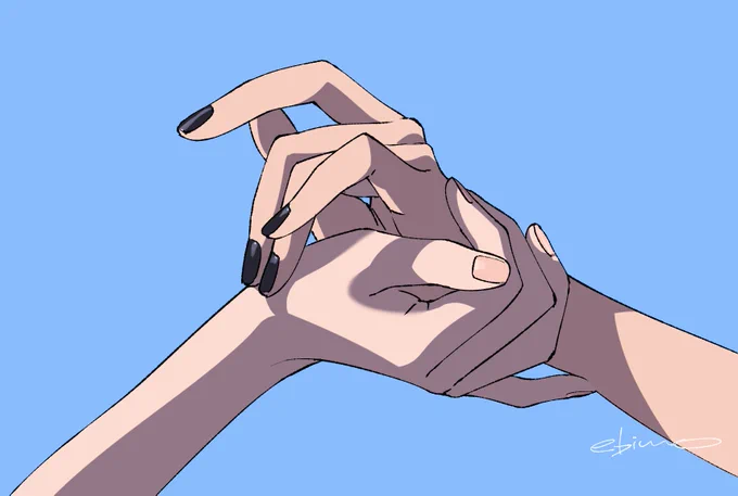 手 