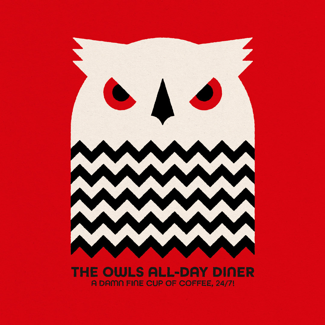 SecretlySwedish's tweet photo. I've got cherry pie and coffee on my mind. #TwinPeaks #TheOwlsAreNotWhatTheySeem
.
.
.
#GraphicDesign #Illustration https://t.co/fxtzUjnJJk