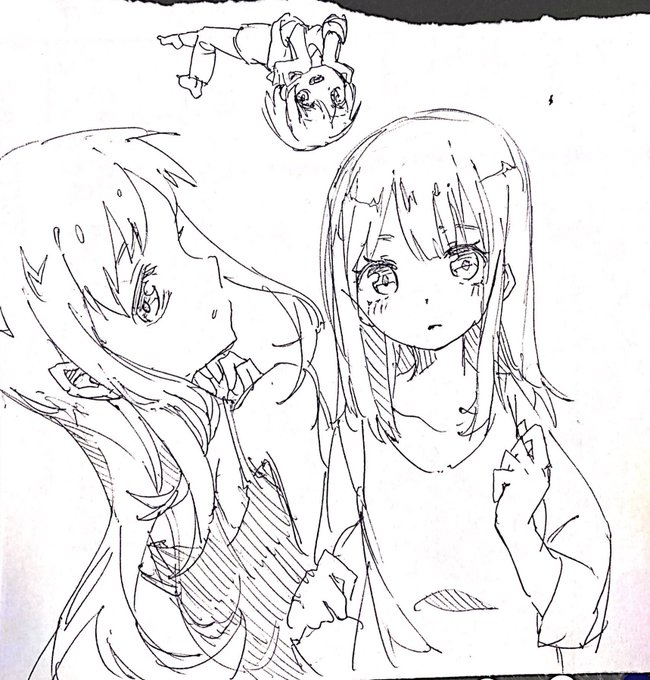 バイト先でらくがき 