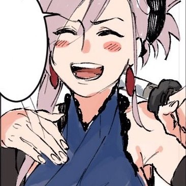 watch your back. she might do it when you're not expecting it.

ㅤㅤㅤhahaha~!