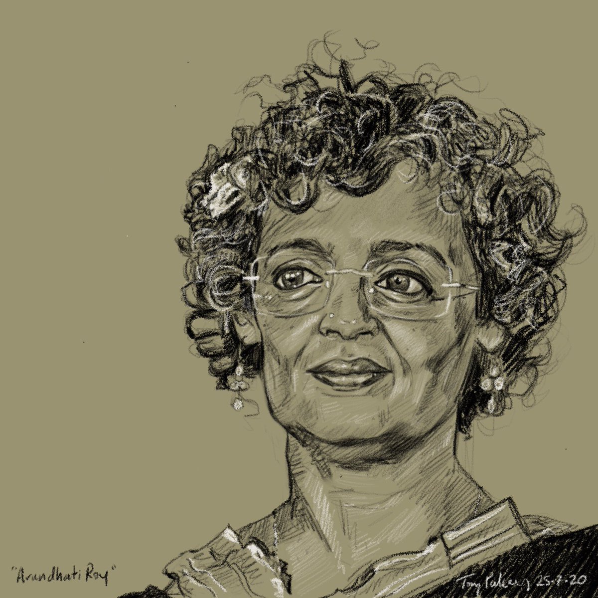 Arundhati Roy by jaysalian on DeviantArt