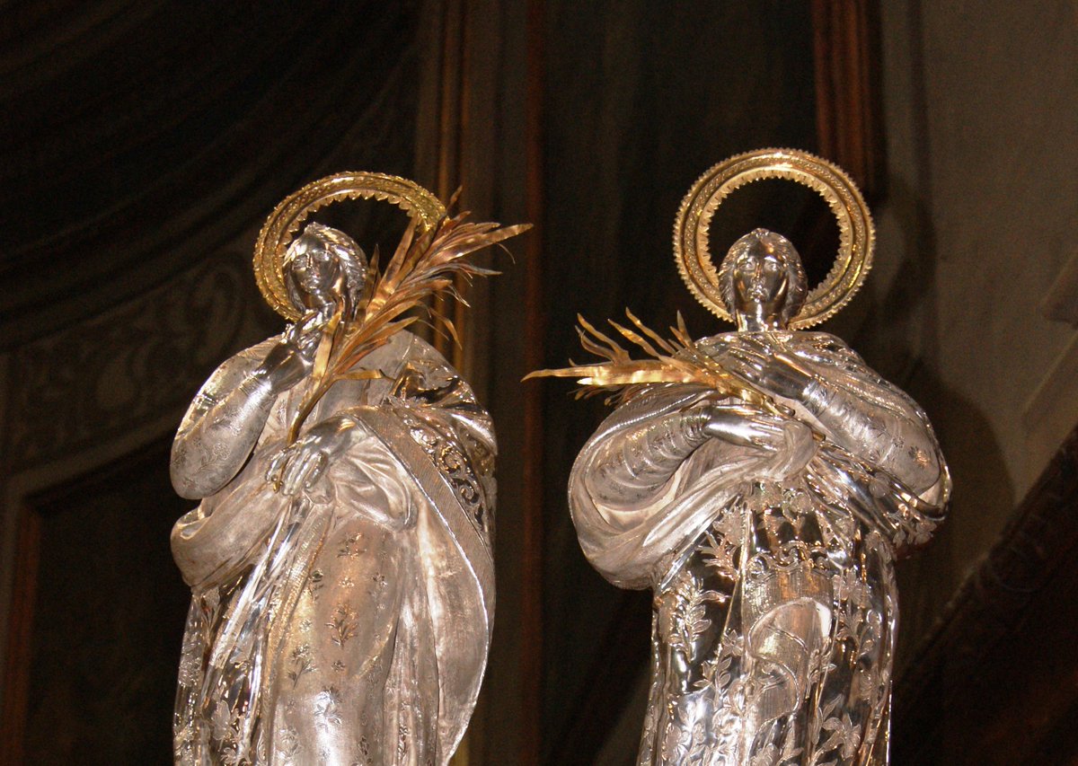 joanarimanyjuv's tweet image. #taldiacomavui de 1772, després del recorregut des del monestir de Sant Cugat del Vallès a #Mataró en carruatges, arriben a la ciutat les relíquies de les santes Juliana i Semproniana. @catcrist @lessantesmataro @ramonbassas #dulia #etnografia #devoció #efemèridesreligiositat