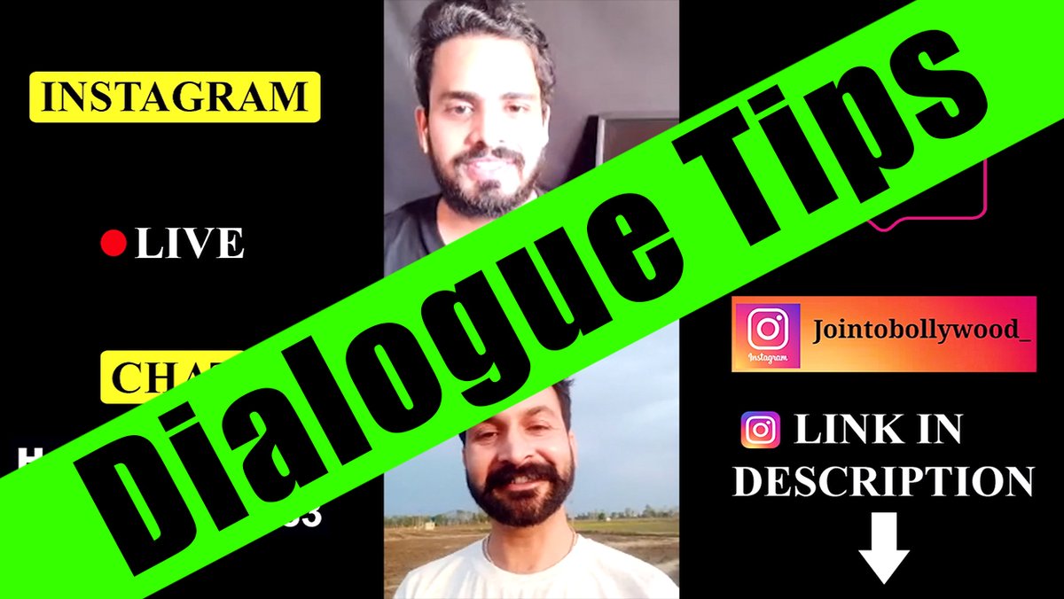 jointobollywood's tweet photo. Dialogue Tips | 9 Moods Of Acting | Live on Instagram Every Sunday at 6pm | Audition Script Tips -7
https://t.co/oIG7y8YxeL
#audition #acting
#auditionupdateswhatsappgroup,
#auditionupdatesinmumbai,
#onlineauditionupdates,
#auditionupdate,
#dailyauditionupdatesmumbaimaharashtra https://t.co/0hY6zwOp4A