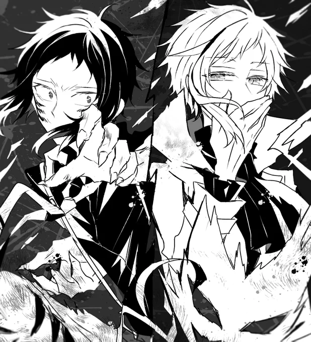 #絵をモノクロにするとかっこいい
? 