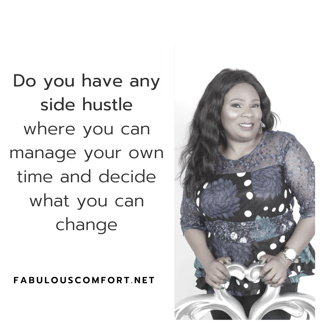 Any side hustle is where you manage your own time and decide what you can change, it has the potential to make you more money always. So tell me below what skills have you learned while still on your regular job?

#opportunities #opportunities4everyone #opportunities4tomorrow