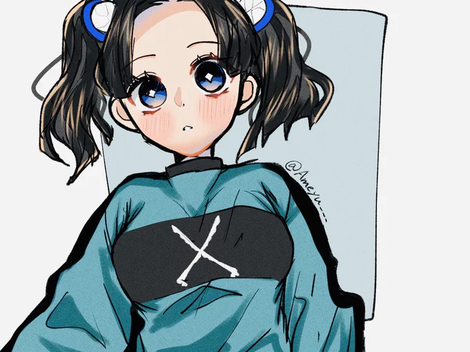 彼シャツ風女子?? 
