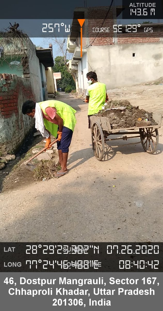 CeoNoida's tweet photo. Special cleaning drive being carried out in Village Dostpur Mangrauli for a #CleanNoida
#SwachhSurvekshan2021
@CMOfficeUP @Satishmahanaup @UPGovt @PMOIndia @MoHUA_India @SwachhBharatGov https://t.co/lqB9w3w8Zp