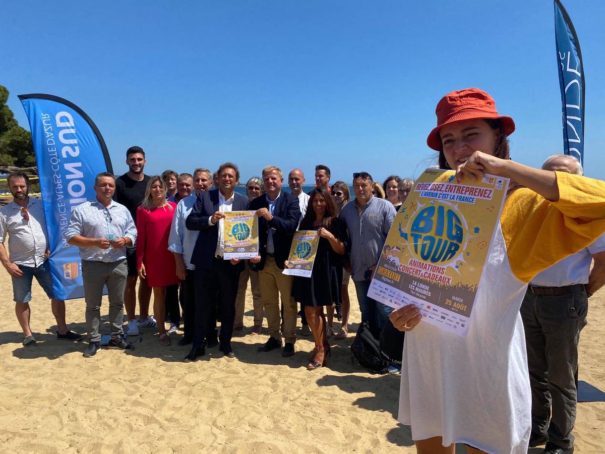 #BIGTOUR J-3, la tournée des savoir-faire tricolores : animations, expériences VR, concerts, cadeaux pour toute la famille. Avec des élus, partenaires et artistes unis pour redonner aux Français l’envie d’avoir envie🇫🇷 ▶️ <a href="/le10sport/">le10sport</a> ▶️ le10sport.com/omnisport/bpif…