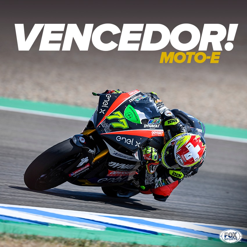 FESTA SUÍÇA!
Na MotoE, Dominique Aegerter vence o Grande Prêmio de Andaluzia! Eric Granado é atingido Matteo Ferrari e termina a prova em 13º lugar. #MotoGPFOXSports