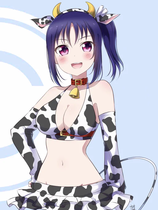 聖良さんで勝手にわくわくアニマル(゜ω゜)?
❄️「…ところで、どうして牛なんですか?」 