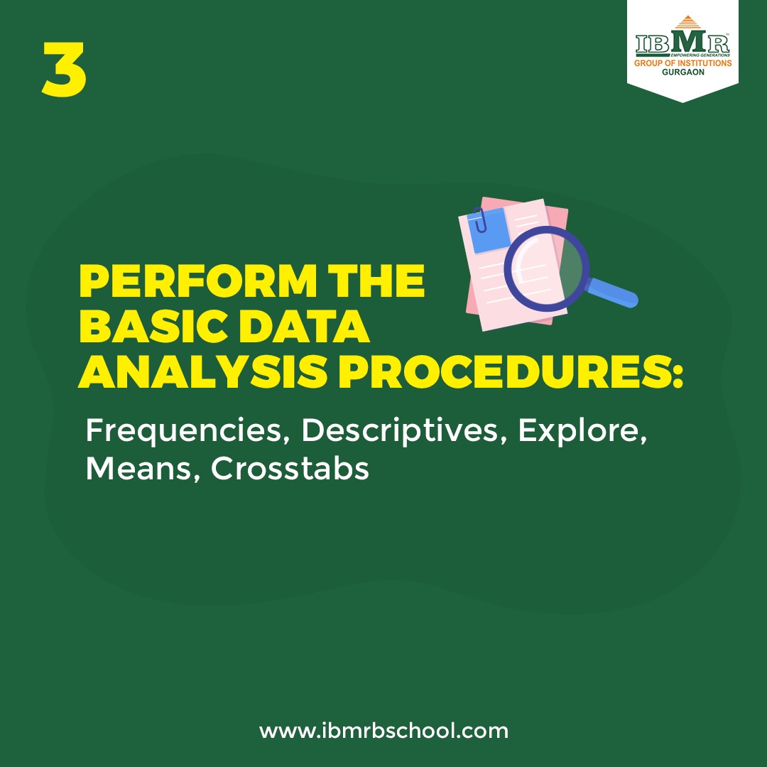 Become an expert in advanced statistical analysis with SPSS Training organised for the students of IBMR to help them outstand from the crowd and build up a prosperous career for themselves. #SPSSTraining 
.
.
.
.
.
#ibmr #ibmrgurgaon #mbacollegesindelhi #mbacollegesingurgaon