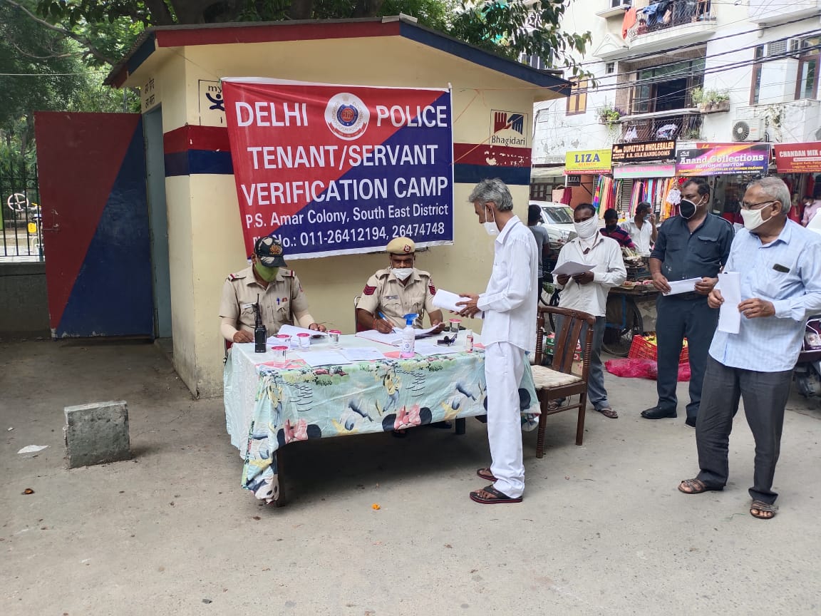 DCP South East Delhi (@dcpseastdelhi) on Twitter photo Tenant/Servant Verification camp in the jurisdiction of PS Amar Colony.
<a href="/DelhiPolice/">Delhi Police</a> <a href="/LtGovDelhi/">LG Delhi</a> <a href="/CPDelhi/">CP Delhi #DilKiPolice</a> Tenant/Servant Verification camp in the jurisdiction of PS Amar Colony.
<a href="/DelhiPolice/">Delhi Police</a> <a href="/LtGovDelhi/">LG Delhi</a> <a href="/CPDelhi/">CP Delhi #DilKiPolice</a>