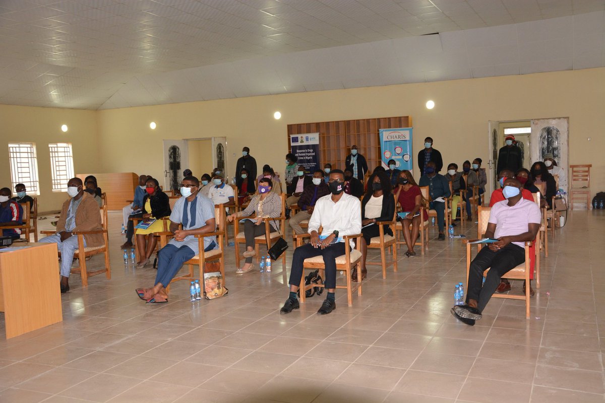 JCMCentre's tweet photo. The project is funded by the @EUinNigeria, implemented by the @UNODC and supported by the @UNDP.
3/3
#DPTC #EU #UNODC #UNDP #NigerianGovernment #PlateauState #Jos #CharisHealthcare
#SensitizationOnDrugUse #SupportDontPunish #LetsReduceStigma. https://t.co/eJHHskONiV