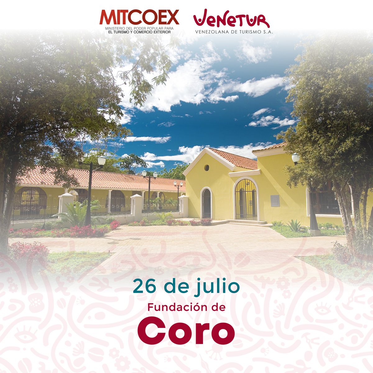 veneturmar's tweet photo. La ciudad de Coro cumple hoy 493 años de su fundación. Representa la primera ciudad provincial de Venezuela cuyo nombre significa ‘Viento’.
#CiudadDeCoro https://t.co/V9HPlvgbqq
