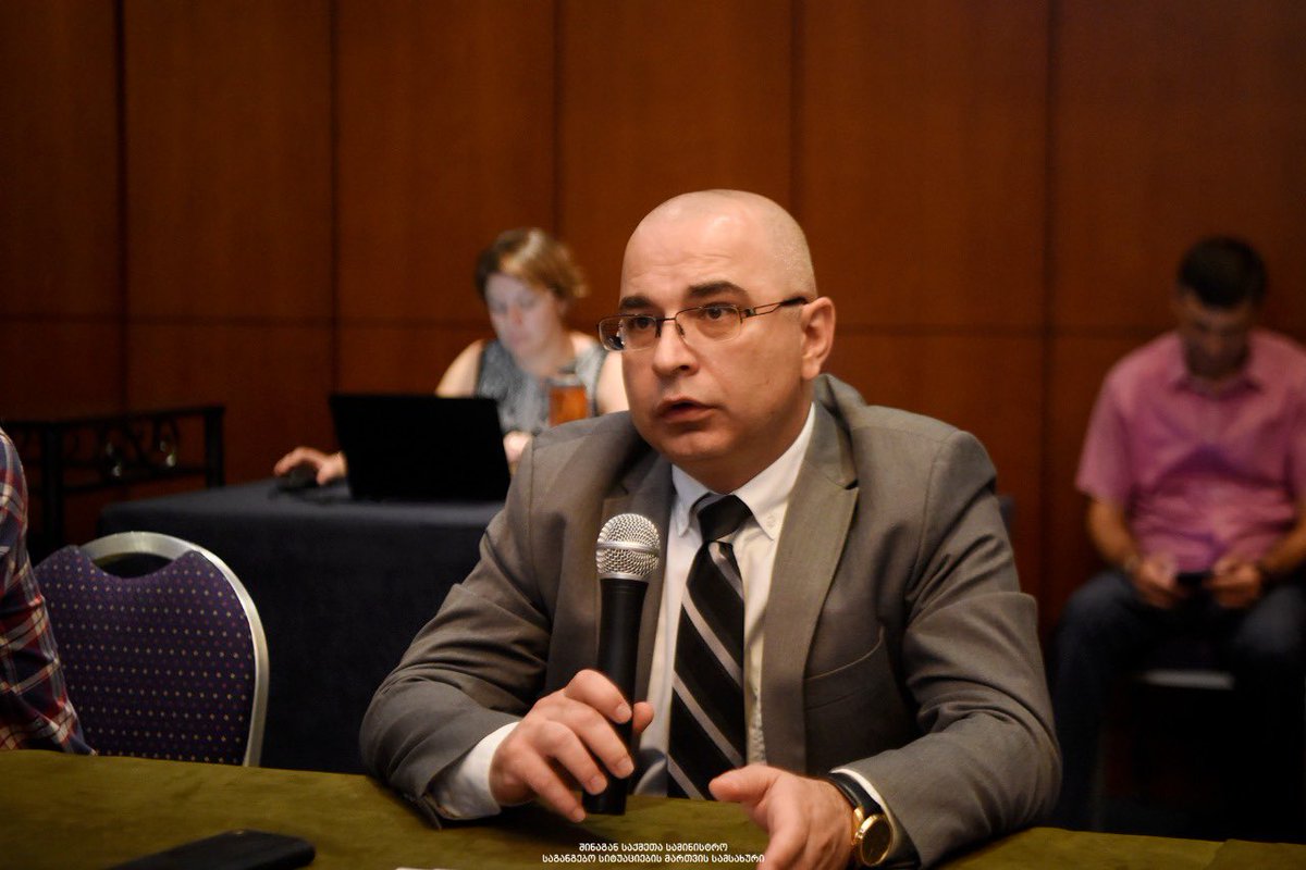 Emsgeorgia's tweet photo. The seminar on "National Civil Security System and National Exercise Program" was organized by the Emergency Management Service, the U.S. Office of Defense Cooperation, and the U.S. Armed Forces. https://t.co/TfpFEm2nan