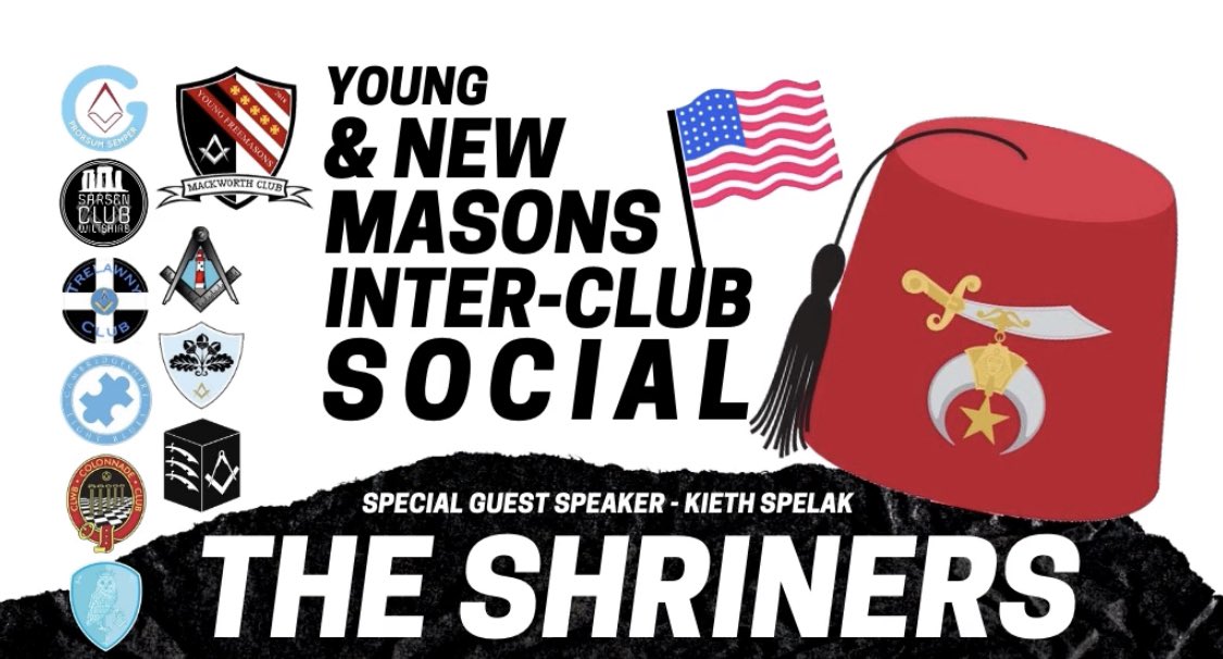 MasonicSocials's tweet photo. We’re excited for this evening’s social! 

📅Tonight 
⌚️8pm
📍Zoom
🇺🇸🇺🇸🇺🇸

Check out our Facebook page! 
https://t.co/InhtyhBr7n

#freemasons @UGLE_GrandLodge @EssexFreemasons @TheSquareMag https://t.co/yHSseld0SU