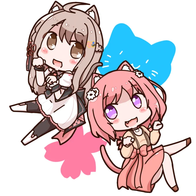 にゃんにゃん
#さくらのしおり #まかのんれしぴ 