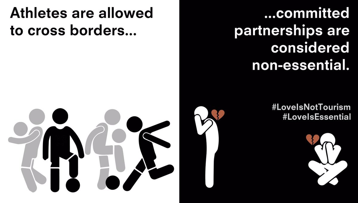 kai_ep_'s tweet photo. We can’t live like this anymore #LoveIsNotTourism #LiftTheTravelBan https://t.co/5pKxIX4ioh