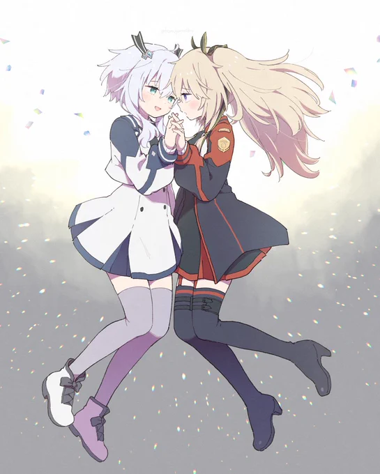 らくがきネクロン姉妹ちゃん。ファンアートです。 