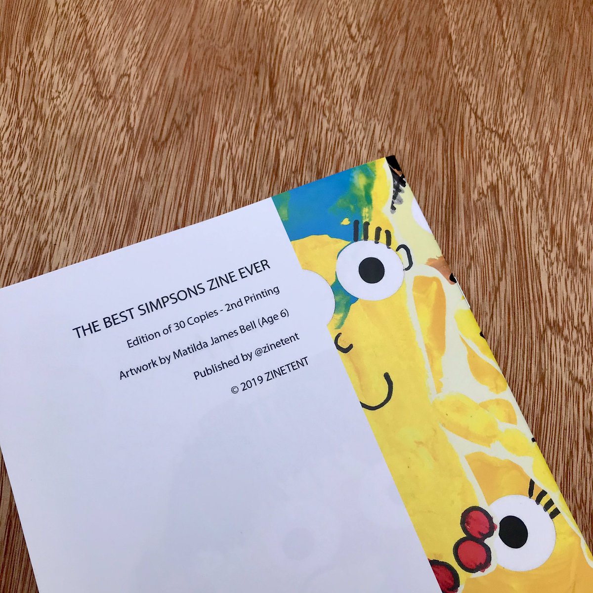 Or if you’re after something a little less terrifying...how about THE BEST SIMPSONS ZINE EVER? raremags.co.uk