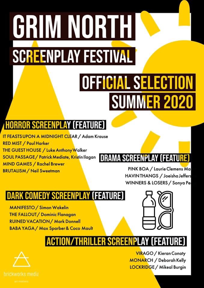 Patrick Mediate (@newyorkinjune) on Twitter photo Absolutely elated to hear that our horror screenplay “Soul Passage” is an official selection of the <a href="/GrimNorthScreen/">Grim North Screenplay Festival</a> ! #Screenplay #Horrorscreenplay #Horror #Thriller #Screenplayfestival #Film #Filmfestival Absolutely elated to hear that our horror screenplay “Soul Passage” is an official selection of the <a href="/GrimNorthScreen/">Grim North Screenplay Festival</a> ! #Screenplay #Horrorscreenplay #Horror #Thriller #Screenplayfestival #Film #Filmfestival