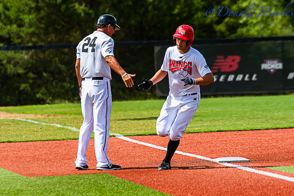 DonaldJBoyles's tweet photo. During the game on Saturday @EliArrambide with a three run bomb for the @WingsBaseball24 @RecruitingWings @texpremier https://t.co/Uishaa1VQF