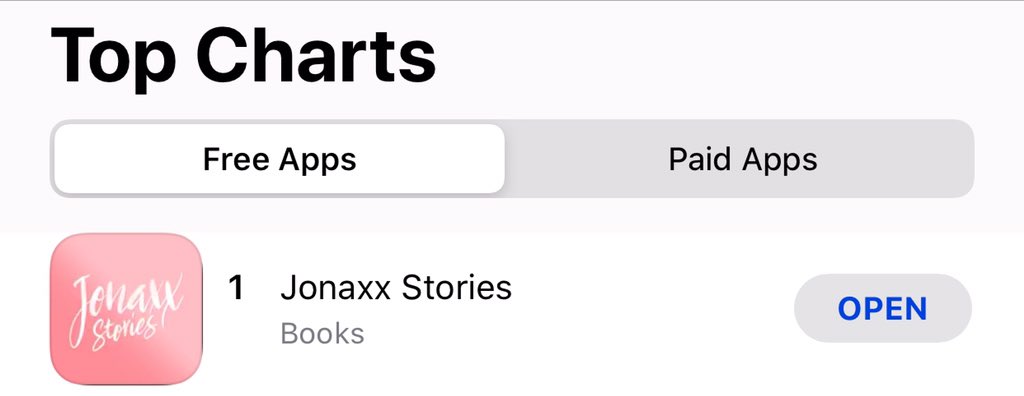 thejonaxxboys's tweet photo. Even in App Store JONAPP is NAMBAWAN. 

Jonaxx lang malakas. 

#JonaxxStoriesAppLaunch https://t.co/HSkftjke2g