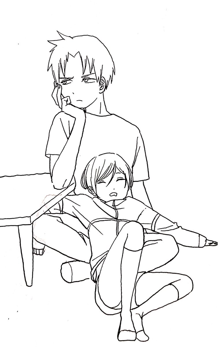 これは2年前に描いたけど綺麗にするのがめんどくさかったへし薬 