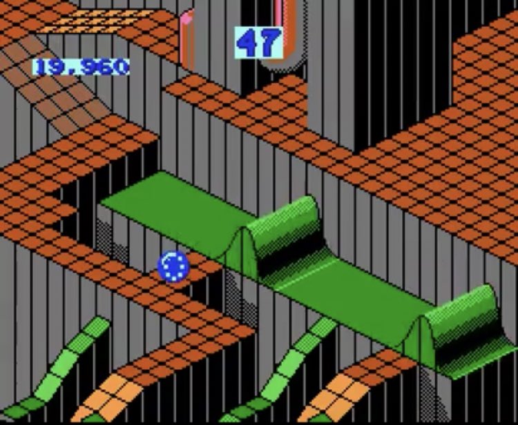22) Marble Madness