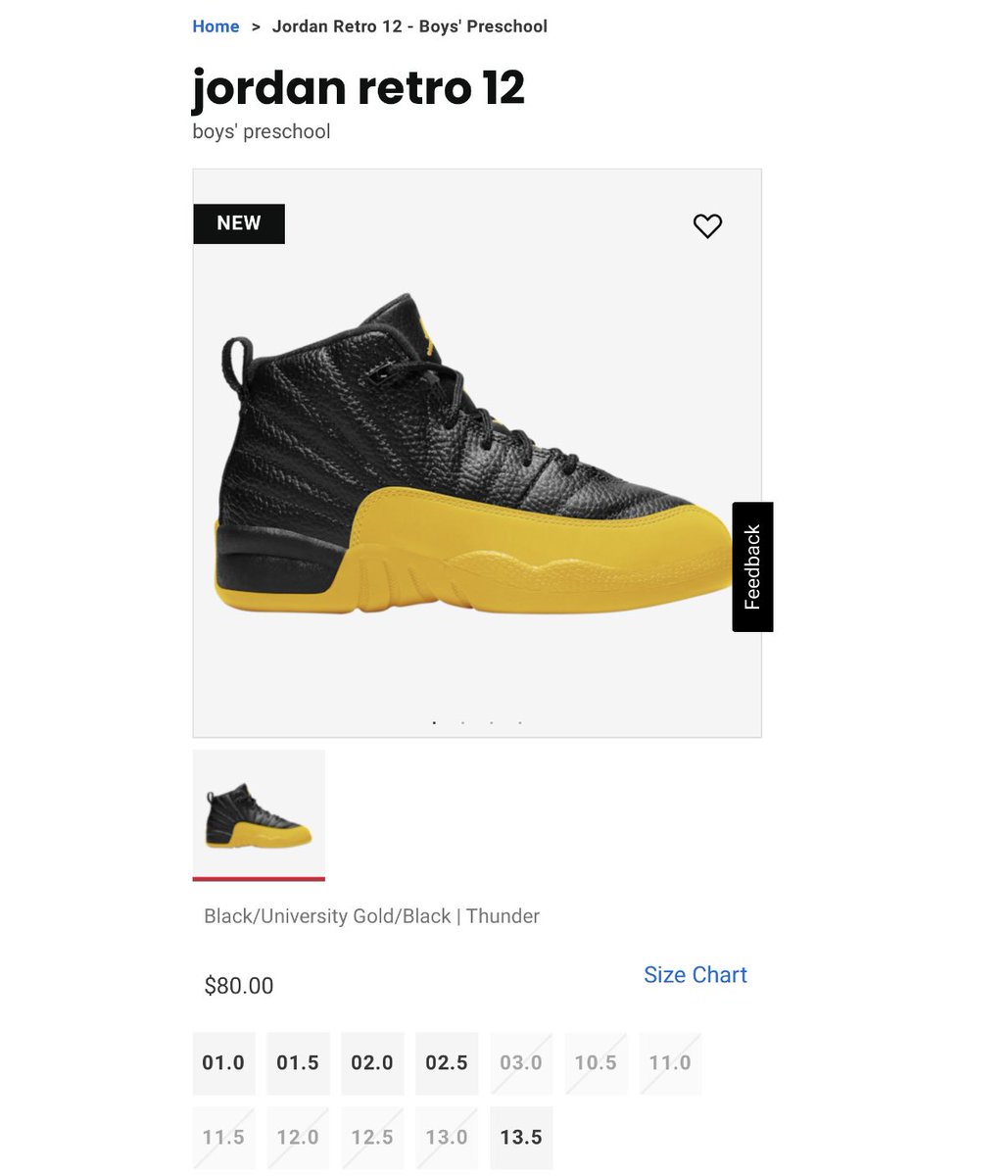 jordan retro 12 winterized preschool